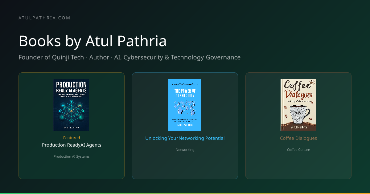 Books — Atul Pathria